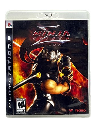 NINJA GAIDEN SIGMA - S/ MANUAL -  USADO - PS3
