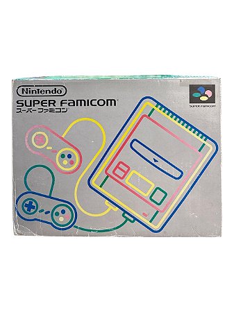 CONSOLE SUPER FAMICOM - NÃO BATE SERIAL - USADO