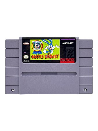 TINY TOON ADVENTURES: BUSTER BUSTS LOOSE! - USADO - SUPER NINTENDO