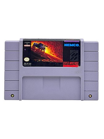 TOP GEAR 2 - C/ DETALHES - USADO - SUPER NINTENDO