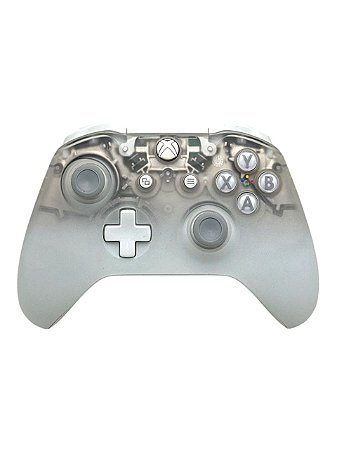 CONTROLE SEM FIO EDIÇÃO ESPECIAL: PHANTOM WHITE - USADO - XBOX ONE