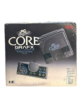 CONSOLE NEC PC ENGINE COREGRAFX (MODELO JAPONÊS PI-TG3) - USADO