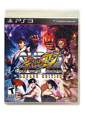 SUPER STREET FIGHTER IV: ARCADE EDITION - USADO - PS3