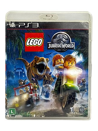 LEGO JURASSIC WORLD - C/ DETALHES - USADO - PS3