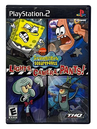 SPONGEBOB SQUAREPANTS: LIGHTS, CAMERA, PANTS! - USADO - PS2