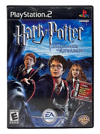 HARRY POTTER AND THE PRISONER OF AZKABAN - C/ DETALHES - USADO - PS2
