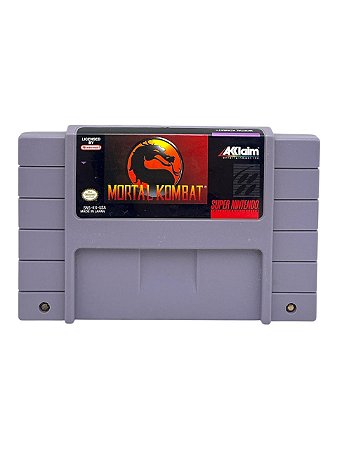 MORTAL KOMBAT - USADO - SUPER NINTENDO