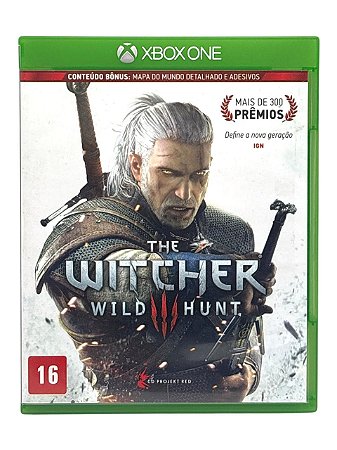 THE WITCHER 3: WILD HUNT - C/ MAPA - USADO - XBOX ONE