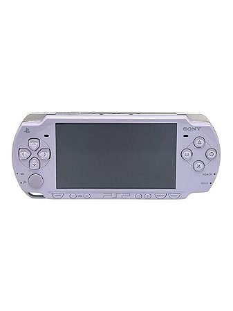 CONSOLE SONY PSP 2000 LAVANDA/ LILÁS CLARO (ORIGINAL) CARTÃO DE 4GB - USADO