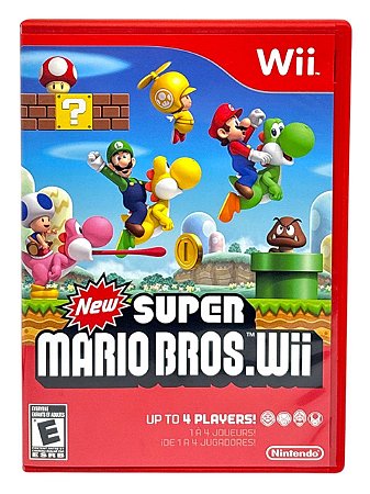 NEW SUPER MARIO BROS WII - USADO - NINTENDO Wii