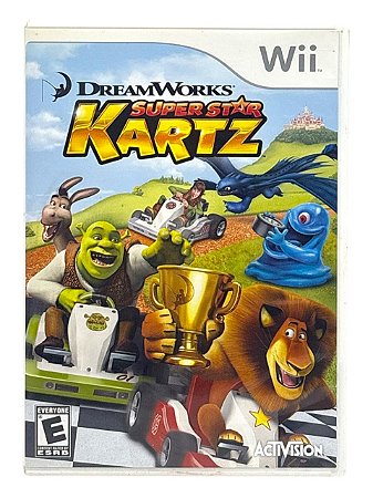 DREAMWORKS SUPER STAR KARTZ - USADO - NINTENDO Wii
