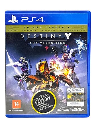 DESTINY: THE TAKEN KING - EDIÇÃO LENDÁRIA - USADO - PS4