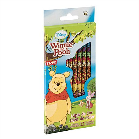 Lápis de Cor Urso Pooh