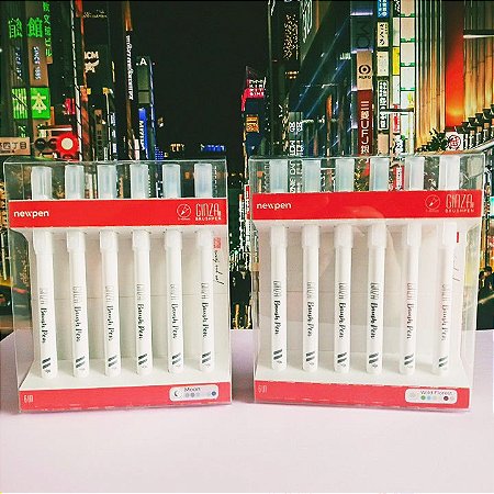 Estojo de Canetas Brush - Ginza