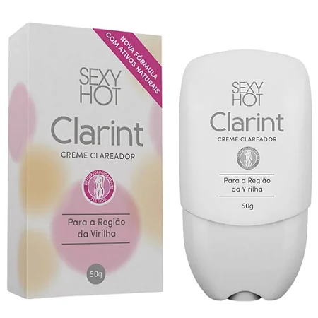 Clareador de Axila / Virilha Clarint Creme - Sexy Hot - 50 gr