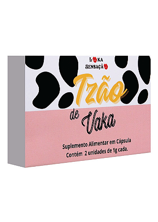 Estimulante Feminino Tzão da na Vaka - Loka Sensação - 2 uni - 10 ml