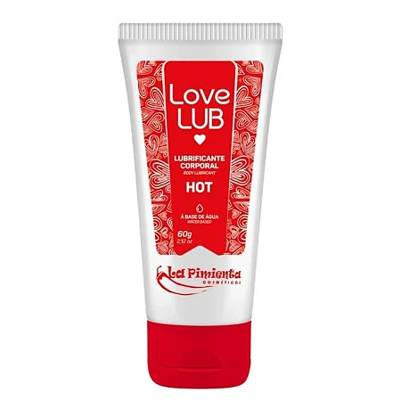 Lubrificante Love Lub - La Pimienta - Hot - 60 gr