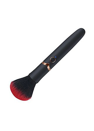 Vibrador em Formato de Pincel de Maquiagem - Recarregável e Discreto