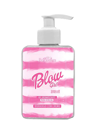 Blow Girl Gel Aromatizante Para Virilha 320ml - Hot Flowers