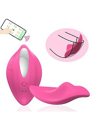 Vibrador de Calcinha à Longa Distância com Aplicativo e 09 Modos de Vibração – Paname
