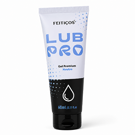 Lubrificante Lub Pro - Feitiços - Gel Lubrificante Premium Neutro - 60ml