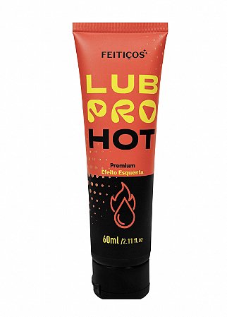 Lubrificante Íntimo Premium LubPro Hot 60ml – Feitiços