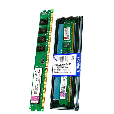 Memória Kingston KVR13N9S8/4  DDR3 4GB 1333 Desktop