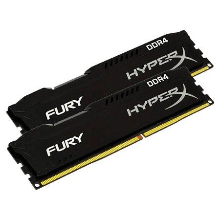 Memória HyperX FURY 8GB DDR4 2400MHz - HX424C15FB3/8