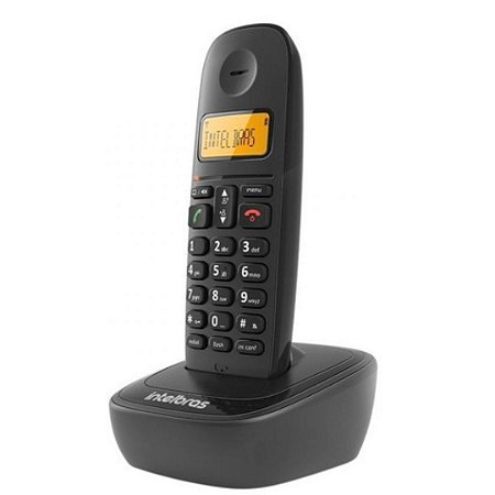 Telefone sem fio Intelbras TS 2510 preto