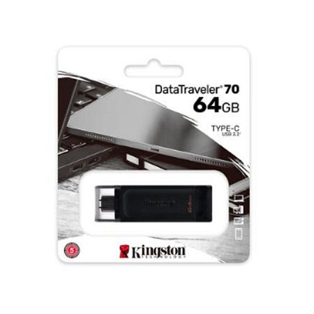 Pen Drive Kingston DataTraveler 70, 64GB, USB-C