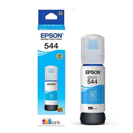 Refil de tinta Epson 544 Ciano T544220 - Original