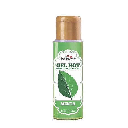 Gel Comestível para Boquete Menta - Sensação que Aquece