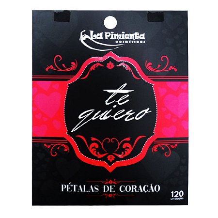 Pétalas Vermelhas Decorativas Perfumadas - Formato de Coração