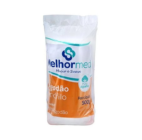 Algodão Hidrófilo 500g - MelhorMed
