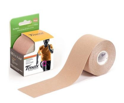 Fita Bandagem Adesiva Kinésio  - Tmax Bege (5mx5cm)