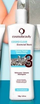 Cosmo Clear Passo 3 Essencial Basic Tônico Facial Suavizante Cosmobeauty - 150g (VALIDADE 11/2025)