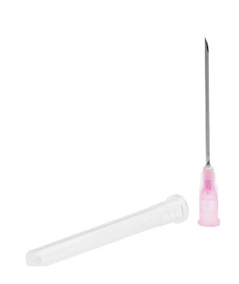Agulha Hipodérmica (40x1,20mm/18g) Pink - Uniqmed c/ 10un