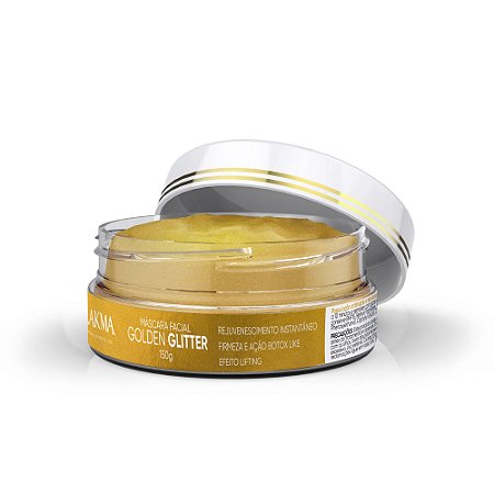Máscara Ouro Golden Glitter - 150g - LAKMA