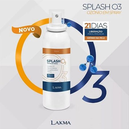 Splash 03 Ozônio em Spray 200ml - LAKMA