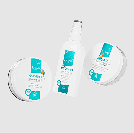 Kit limpeza de Pele Express (Dermaplaning) ECOSKIN - LAKMA