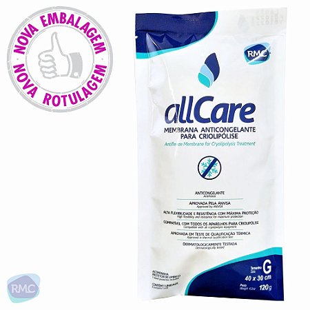Membrana Anticongelante Criolipólise Allcare (G-40x30cm) 120g- RMC