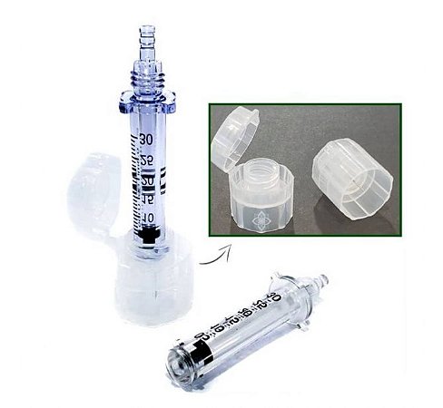 Transferidor Adaptador com Tampa 0,3ml Unidade - Variestética