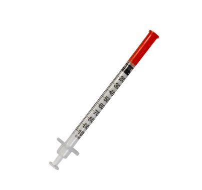 Seringa c/ Agulha Fixa para Toxina Botulínica 5x0,23mm 32g -1ml 100UI c/ 10un