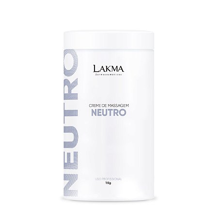 Creme de Massagem Neutro - 1kg - LAKMA