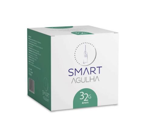 Smart Gr Agulha Lebel/Toxina 32G/4mm - Kit 100 UN - Smart GR