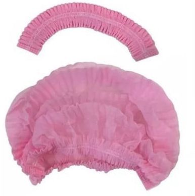 Touca Sanfonada Rosa Bebe 100un - ProtClean