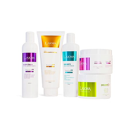 Kit Limpeza de Pele Lakma 0% TRIETANOLAMINA