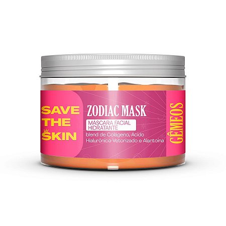 Máscara Facial Zodíaco Hidratante Gêmeos - Save The Skin