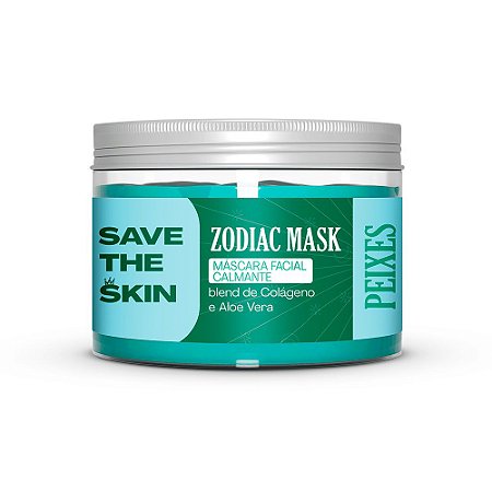 Máscara Facial Zodíaco Calmante Peixes - Save The Skin