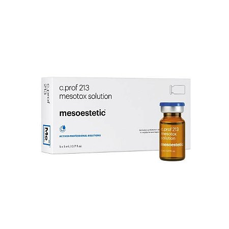 Meso.prof c.prof 213 Mesotox Solutions 5x5ml - Mesoestetic
